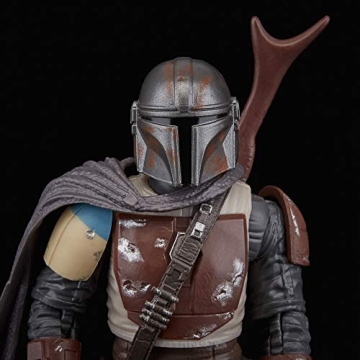 Mandalorian Action Figure for Star Wars Fans - 6" Collectible
