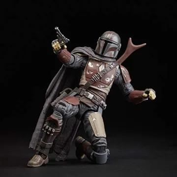 Mandalorian Action Figure for Star Wars Fans - 6" Collectible