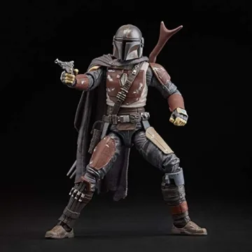 Mandalorian Action Figure for Star Wars Fans - 6" Collectible