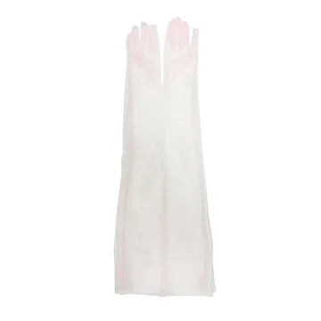 Elegant ZUYPSK Semi Sheer Tulle Gloves for Weddings