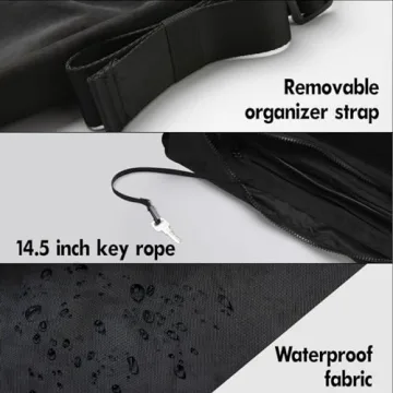 Medium Nylon Crescent Bag for Functional Style