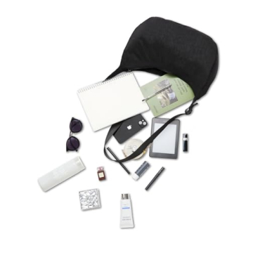 Medium Nylon Crescent Bag for Functional Style