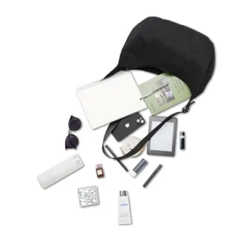 Medium Nylon Crescent Bag for Functional Style