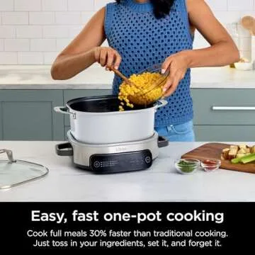 Ninja Foodi 6.5 qt Multi Cooker 6-in-1 for Fast Cooking