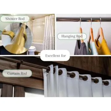 Effortless Silent Sliding Curtain Ring Slider - 13 Ft Tape