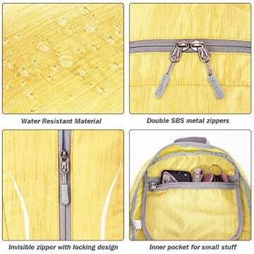 ZOMAKE 25L Lightweight Packable Backpack for Travel