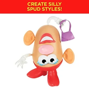 Mrs. Potato Head Silly Suitcase - Fun 35-Piece Toy for Kids