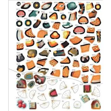 Brain Games Sticker by Number: Whimsical Wonders 24 Designs