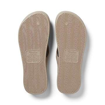 Archies Arch Support Flip Flops for Men & Women – Orthotic Sandals for Plantar Fasciitis Relief ?...