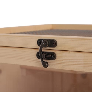 PawHut 5-Tier Wooden Hamster Cage with Storage Shelf