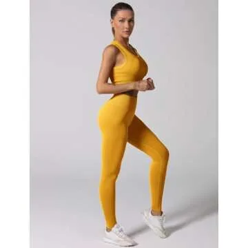 ABOCIW Seamless Workout Set | Stylish Leggings & Bra