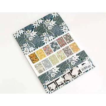 William Morris Gift & Creative Paper Book Vol.67 in Four Languages