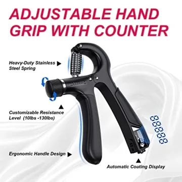 Bob and Brad Hand Grip Strengthener Kit for All Ages