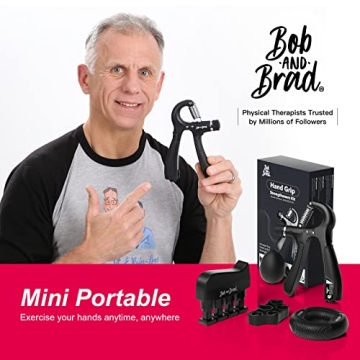 Bob and Brad Hand Grip Strengthener Kit for All Ages