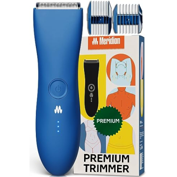 Meridian Premium Trimmer for Men and Women - Versatile, Waterproof, and Safe Grooming