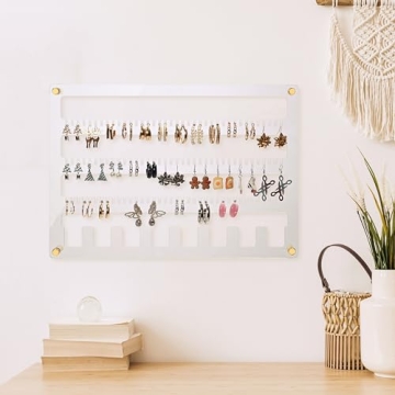 Elegant humberboat Jewelry Organizer - Wall Mounted Solution
