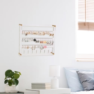 Elegant humberboat Jewelry Organizer - Wall Mounted Solution