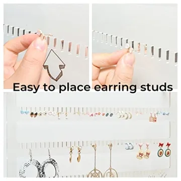 Elegant humberboat Jewelry Organizer - Wall Mounted Solution