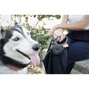 TUG 360° Retractable Dog Leash with Waste Bag Dispenser