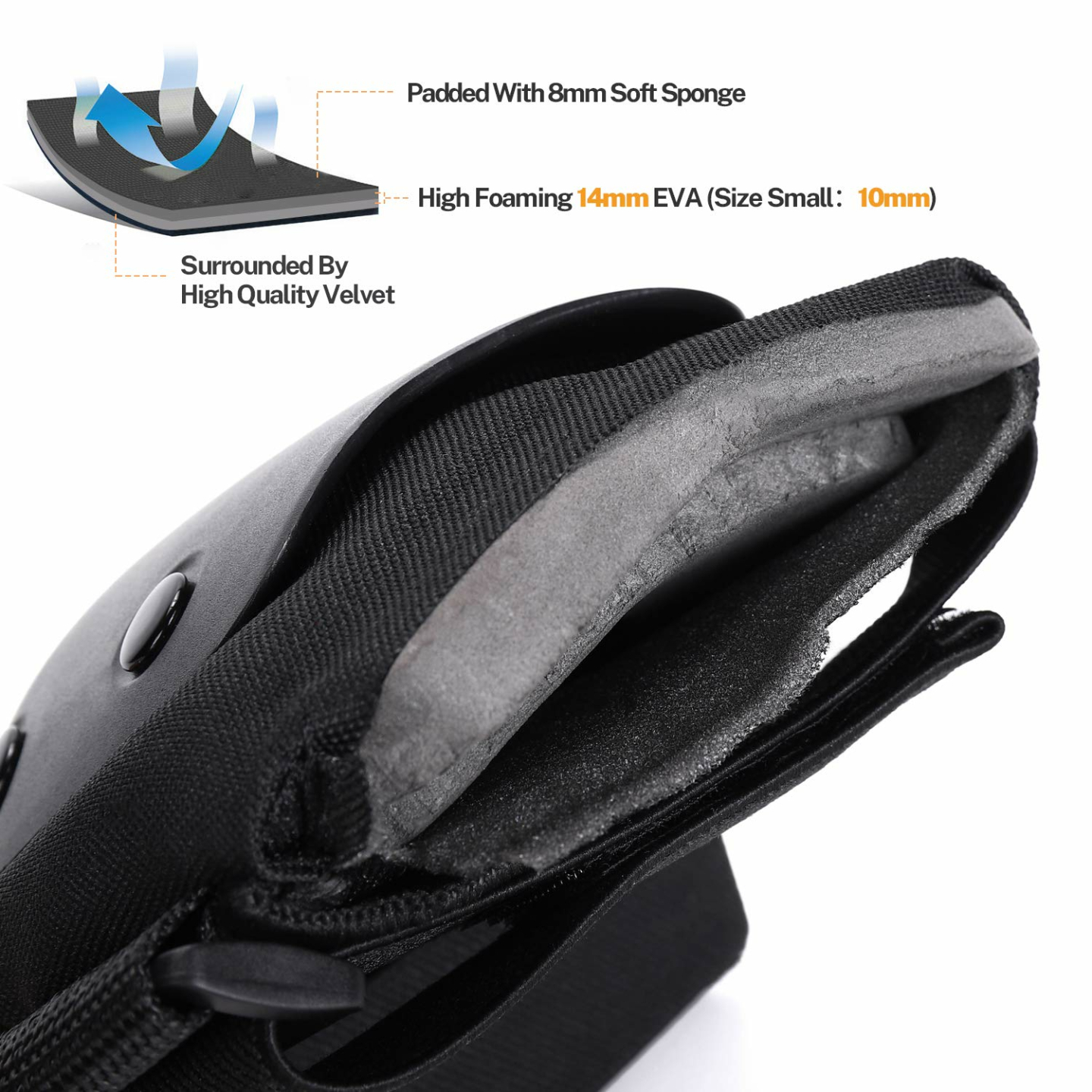 Gonex 3-in-1 Skate Pads for All Ages - Elbow, Knee & Wrist