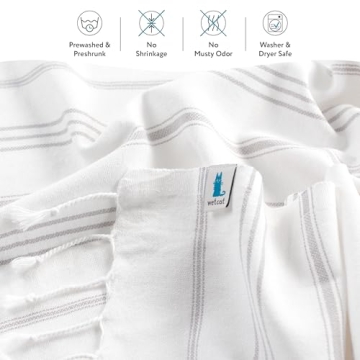 WETCAT Turkish Beach Towel Quick Dry Compact Oversized