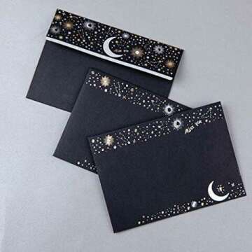 Starry Sky Letter Writing Stationery Set - 36pcs