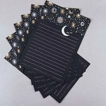 Starry Sky Letter Writing Stationery Set - 36pcs