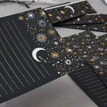 Starry Sky Letter Writing Stationery Set - 36pcs