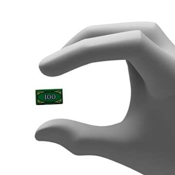 Lego Batman x5 Green Money Tile City $100 Dollar Bill Bank Cash Minifigure New