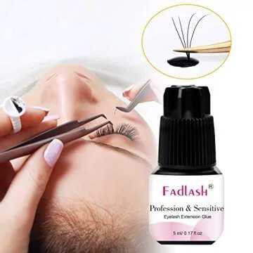 FADLASH Extra Strong Lash Glue 5ml 1S Dry Time 8 Weeks