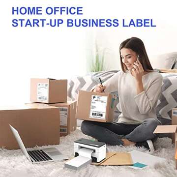 RyhamPaper 4x6 Shipping Mailing Labels, 1000 Pack