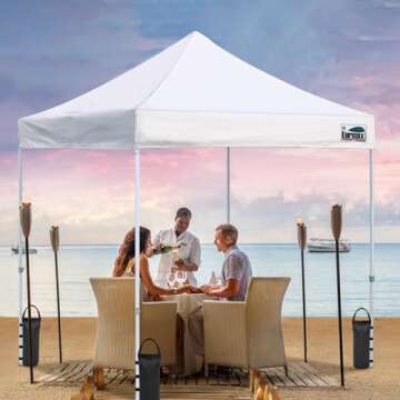 Eurmax Extra Large Canopy Weight Sand Bags 4-Pack