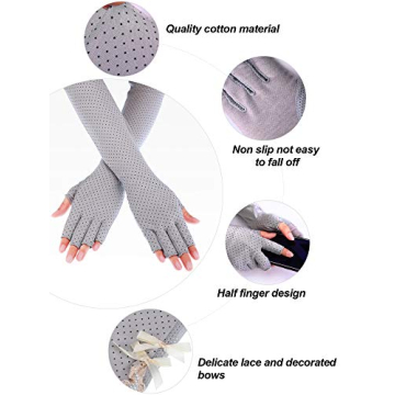 Chuangdi UV Sun Protection Gloves for Stylish Outdoor Drive