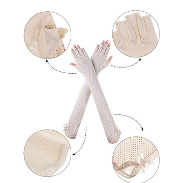 Chuangdi UV Sun Protection Gloves for Stylish Outdoor Drive