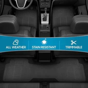 BDK ProLiner Universal Floor Mats for All-Weather Use