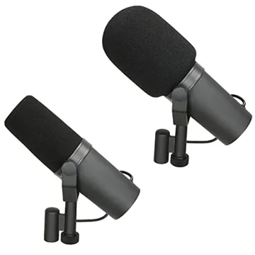 YOUSHARES SM7B Boom Arm with Premium Pop Filter and Windscreen