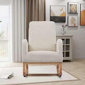Setawix Rocking Chair for Nursery and Living Room