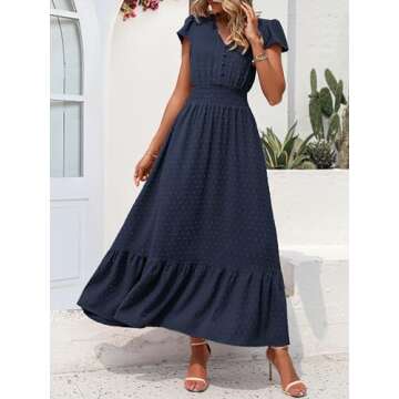 PRETTYGARDEN Summer Boho Maxi Dress for Women