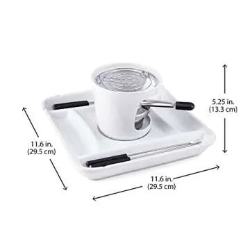 Chicago Metallic S'mores Maker - Stylish Indoor/Outdoor Cooking Set