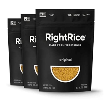 RightRice - Vegetable-Based Rice Alternative Pack of 3