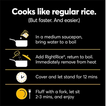 RightRice - Vegetable-Based Rice Alternative Pack of 3