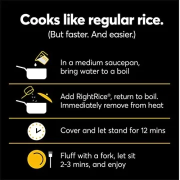 RightRice - Vegetable-Based Rice Alternative Pack of 3