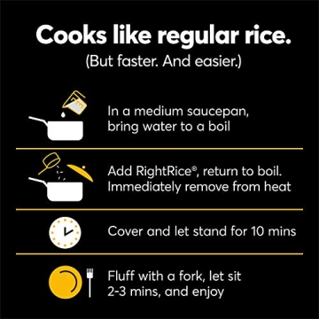 RightRice - Vegetable-Based Rice Alternative Pack of 3