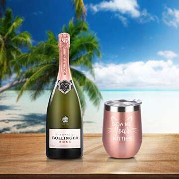 Show Me Your Kitties Wine Tumbler for Cat Lovers