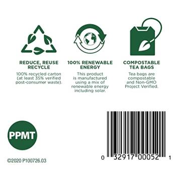 Organic Peppermint Herbal Tea - Pack of 3