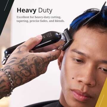 Wahl Professional 5 Star Cordless Senior Clipper Precision Fade Blades Metal Housing 80 Min Runtime