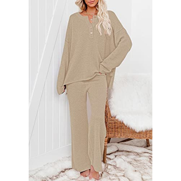 Viottiset Women's Comfy 2 Piece Set for Everyday Style