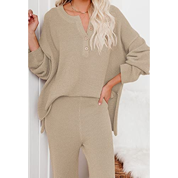 Viottiset Women's Comfy 2 Piece Set for Everyday Style