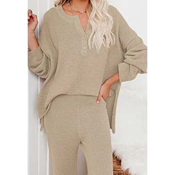 Viottiset Women's Comfy 2 Piece Set for Everyday Style