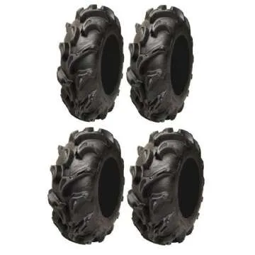 Full set of ITP Mega Mayhem (6ply) 28x9-14 and 28x11-14 ATV Tires (4)